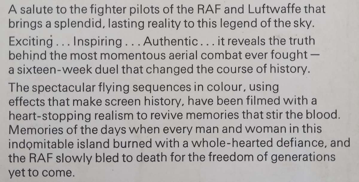 Battle of Britain (On the Making of the Film) | Leonard Mosley