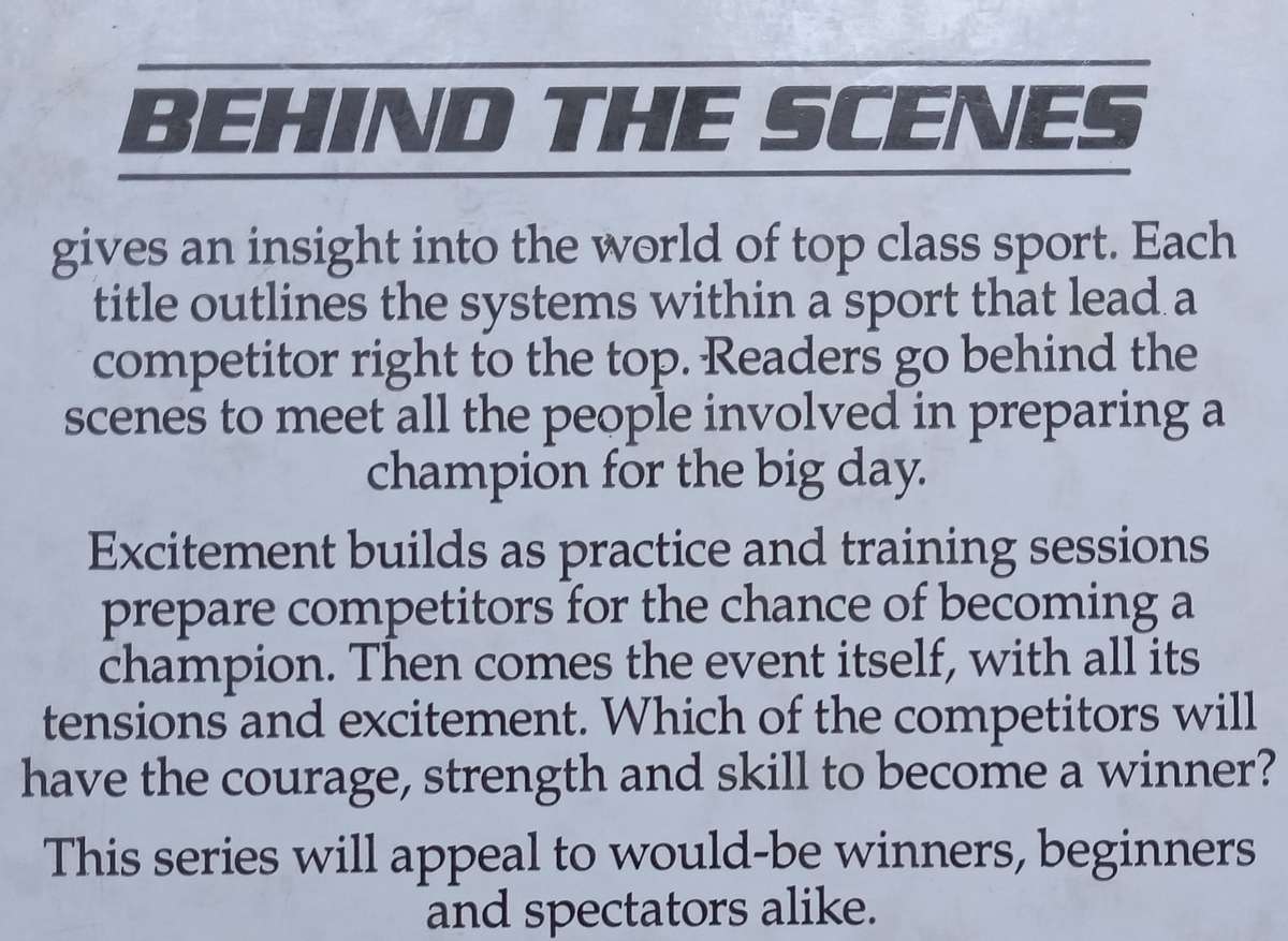Behind the Scenes: Track and Field | Bob Phillips