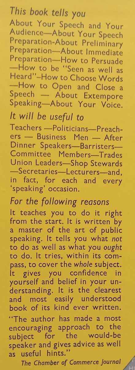 Public Speaking (Teach Yourself Books) | Peter Westland