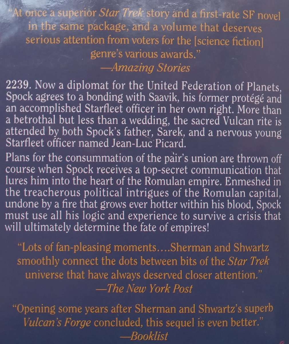 Vulcans Heart (Star Trek) | Josepha Sherman & Susan Shwartz