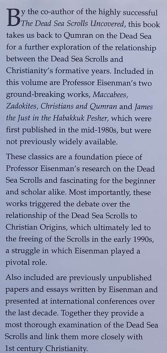 The Dead Sea Scrolls and the First Christians: Essays and Translations | Robert Eisenman