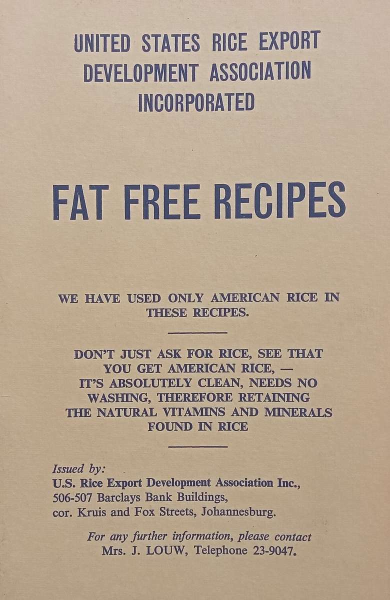 Fat Free Recipes