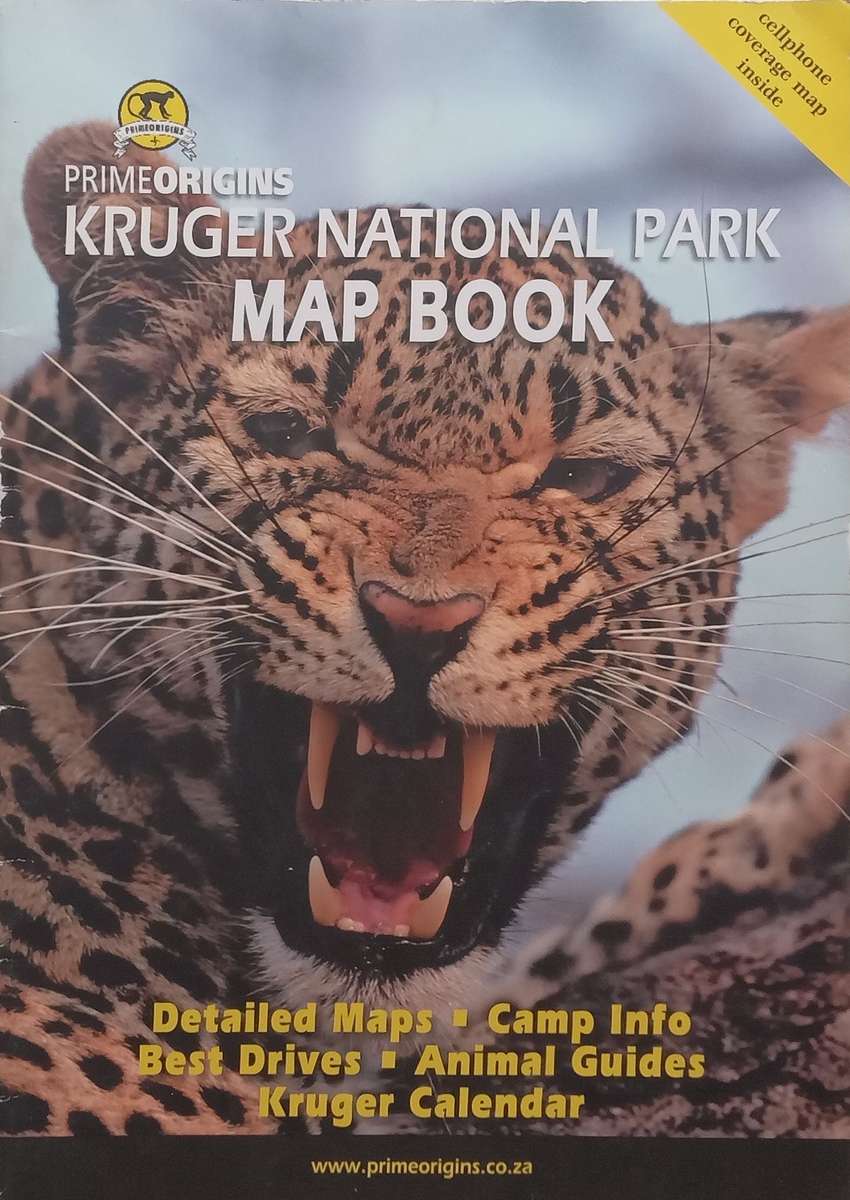Prime Origins Kruger National Park Map Book
