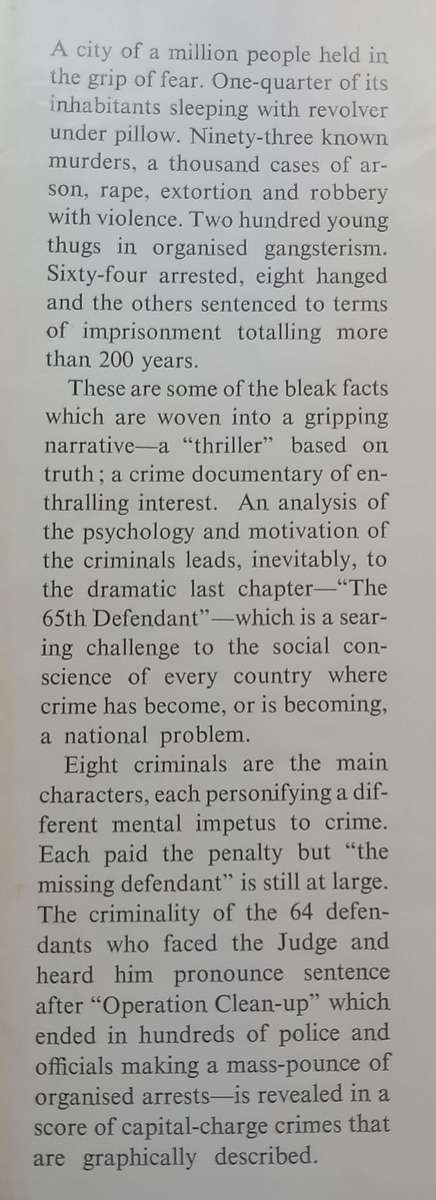 The 65th Defendant: An Exposure of Gangster Crime and a Social Indictment | Garry Allinghan