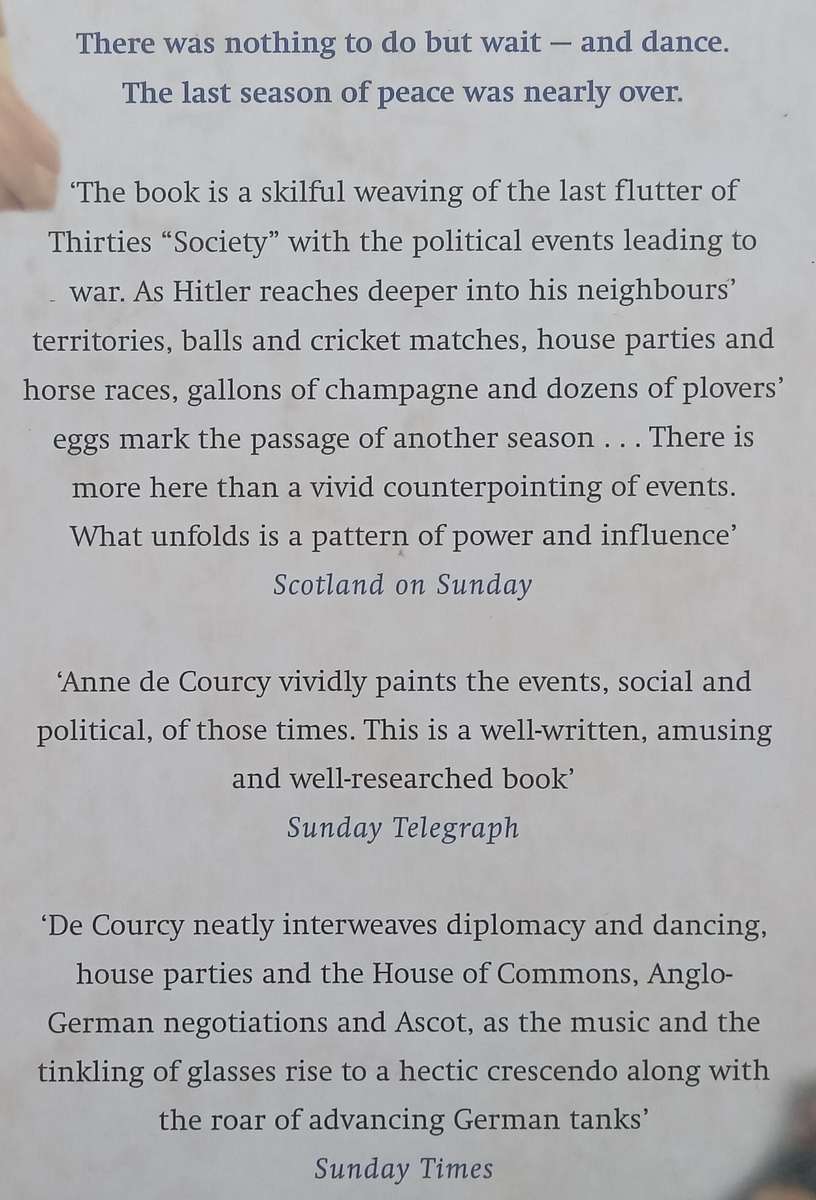 1939: The Last Season | Anne de Courcy