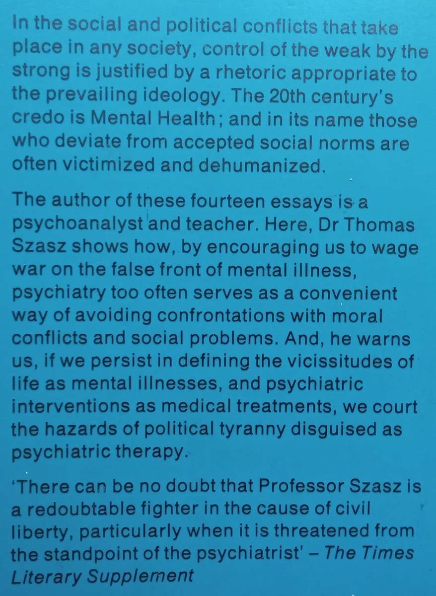 Ideology and Insanity | Thomas Szasz