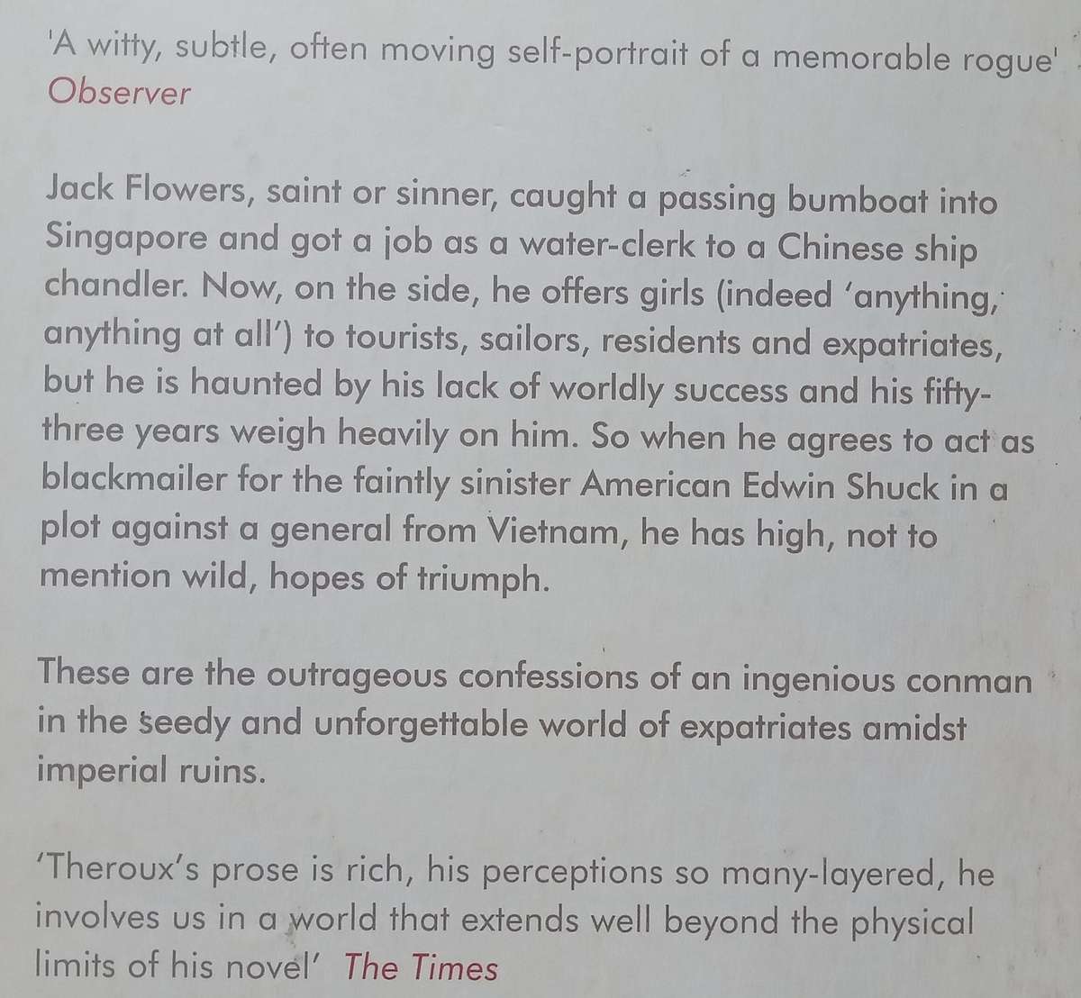 Saint Jack | Paul Theroux