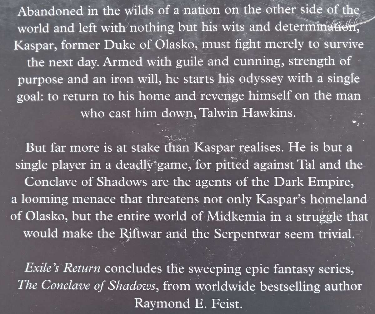 Exiles Return | Raymond E. Feist