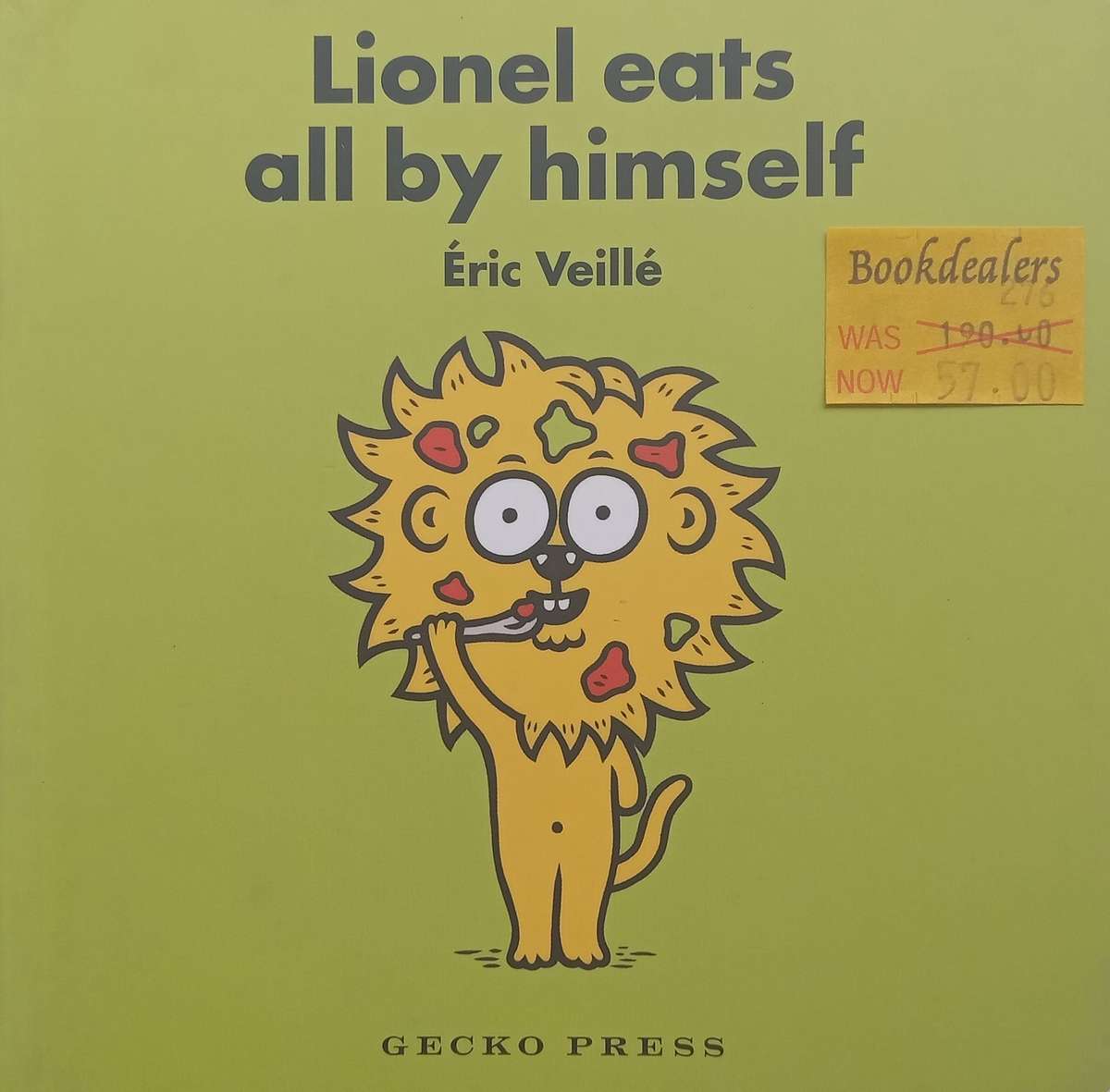 Lionel Eats All by Himself (Board Book) | Eric Veille