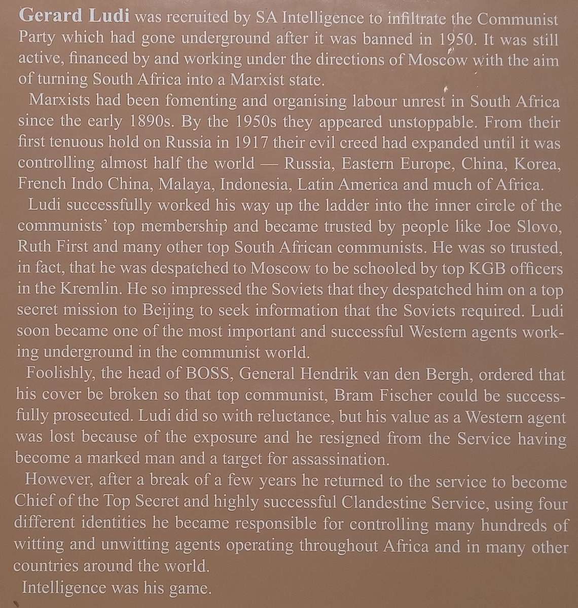 The Communisation of the ANC | Gerald Ludi