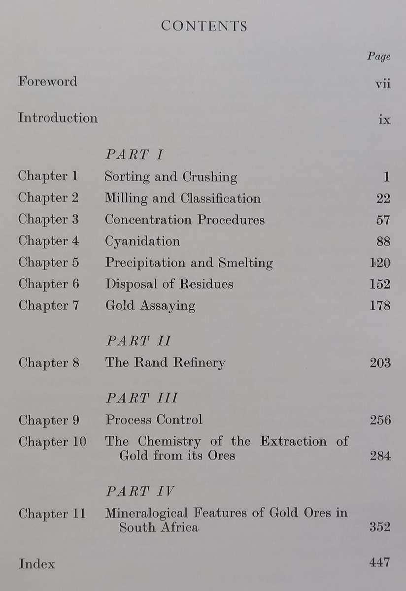 Gold Metallurgy in South Africa | R. J. Adamson (Ed.)