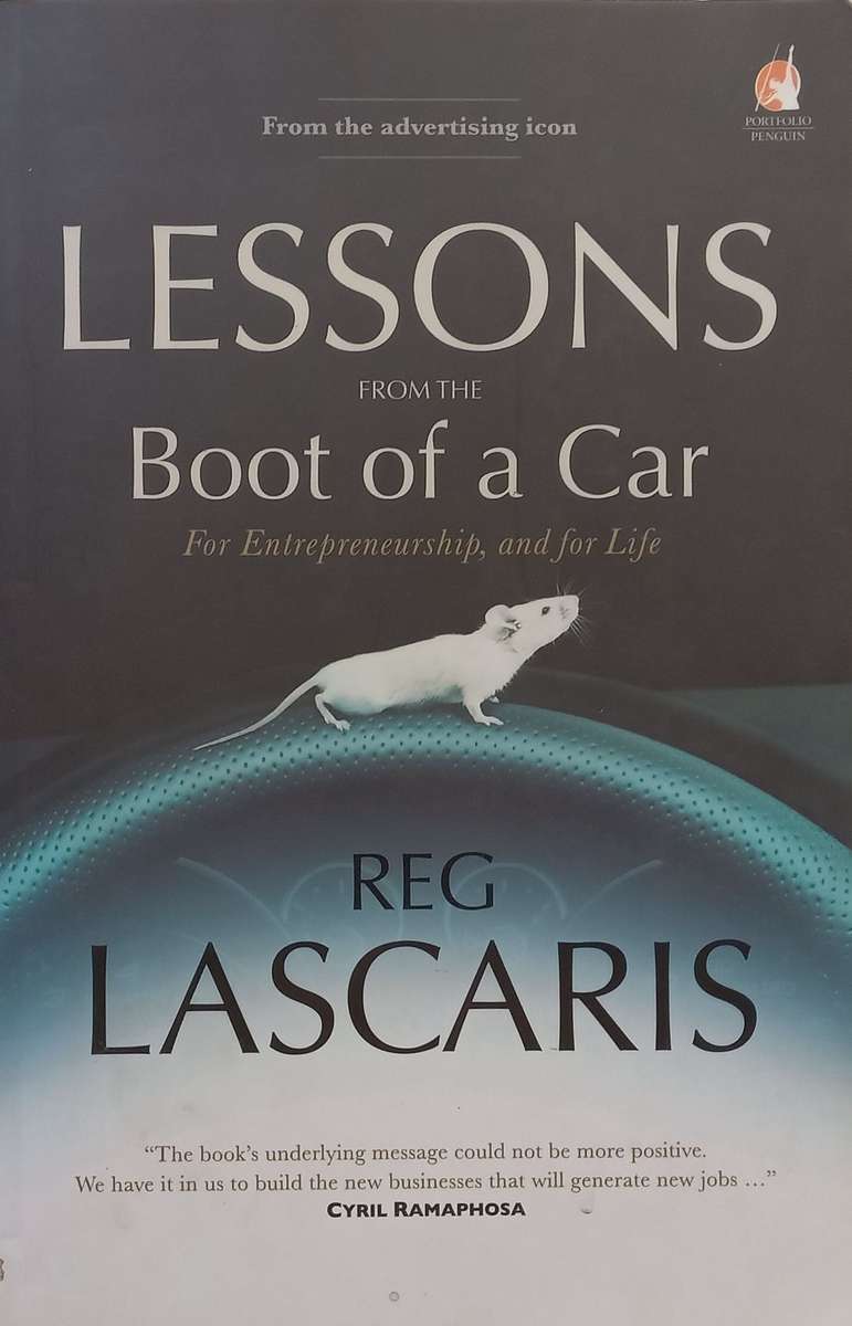 Lessons from the Boot of a Car (Inscribed by Author) | Reg Lascaris