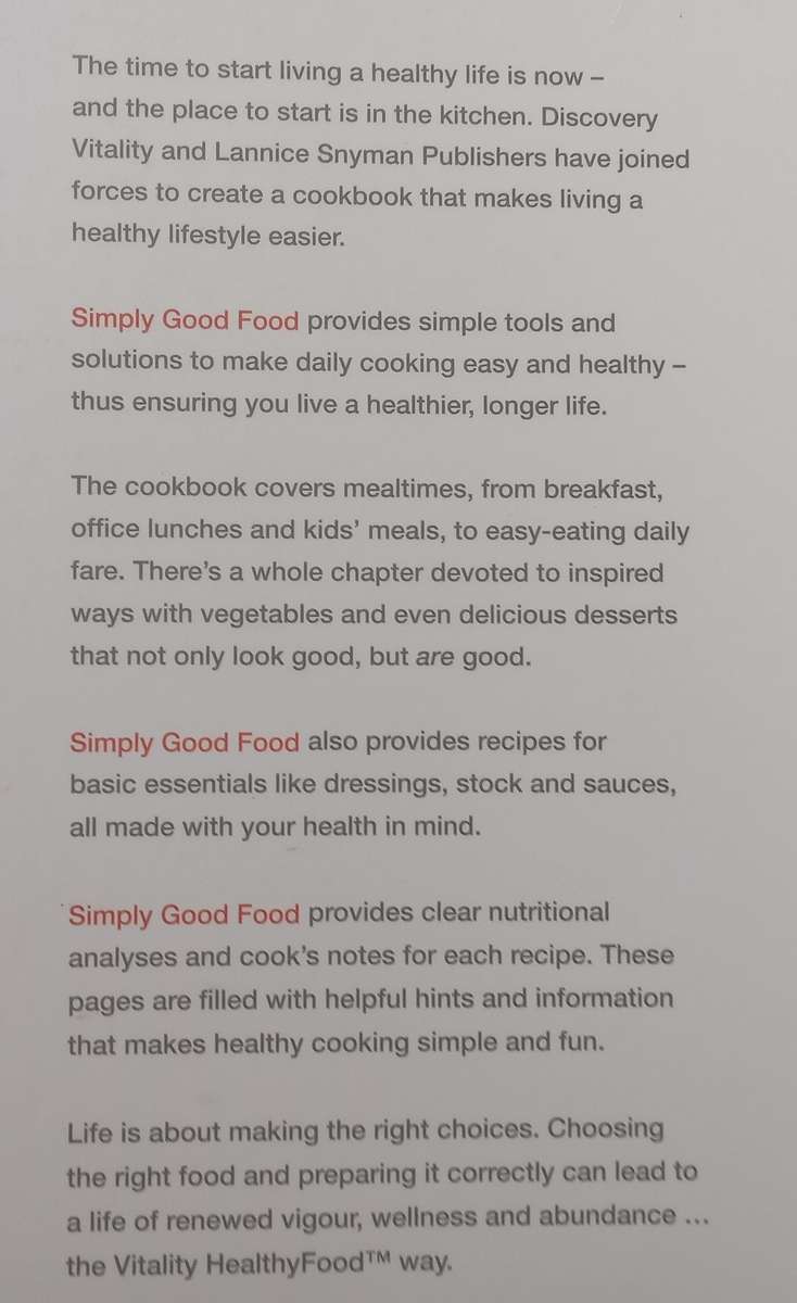 Simply Good Food | Justine Drake