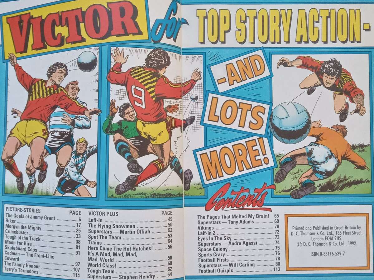 Victor Book for Boys 1993