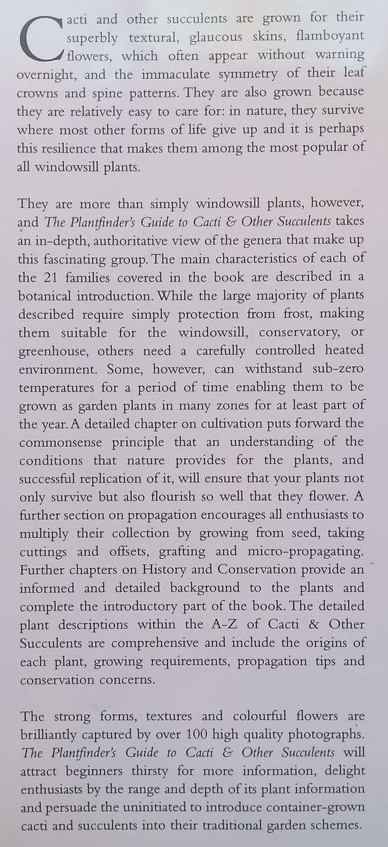 The Plantfinders Guide to Cacti & Other Succulents | Keith Grantham &amp; Paul Klaasen