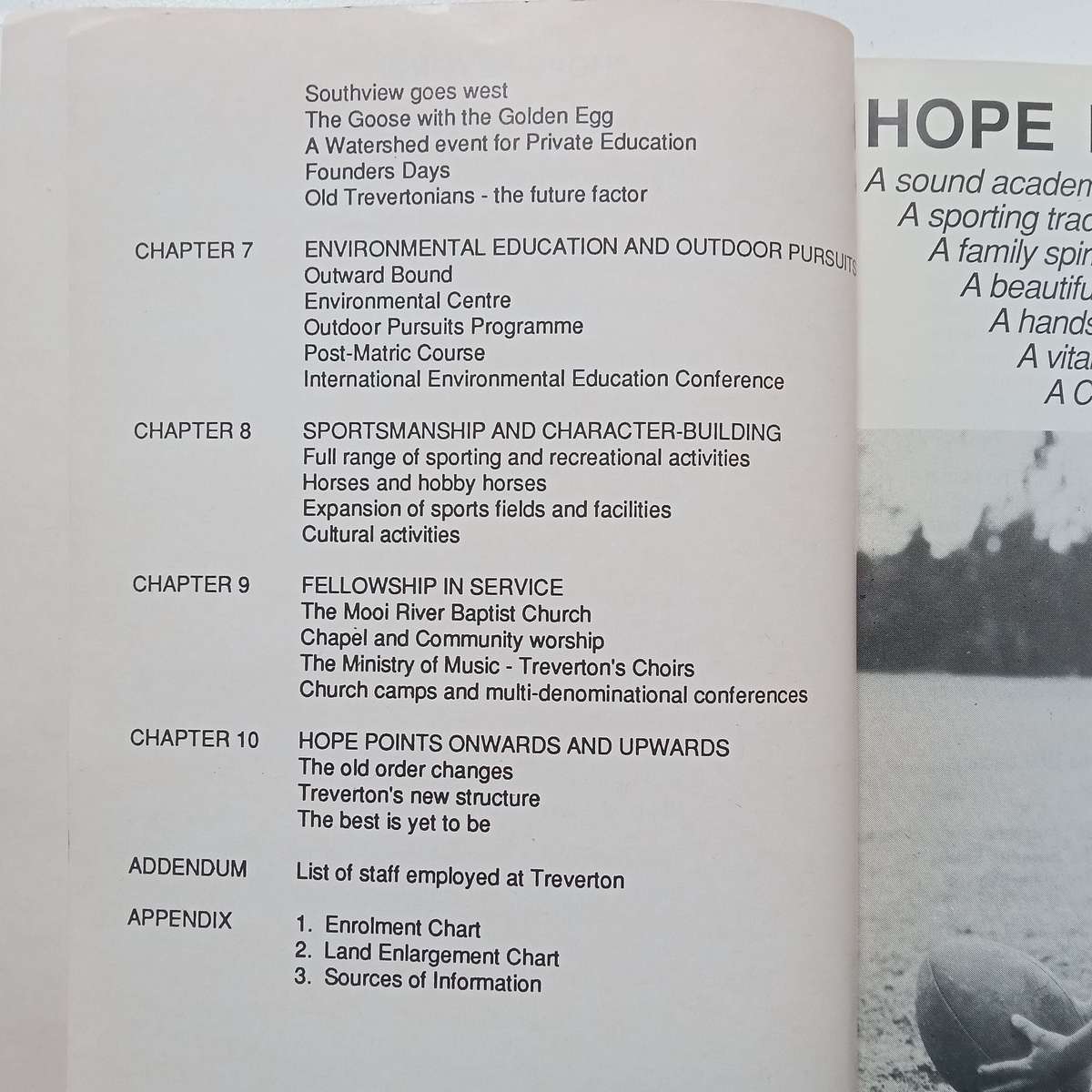 Hope Beyond: A Memoir of Trevertons First Twenty One Years | Sydney Hudson-Reed