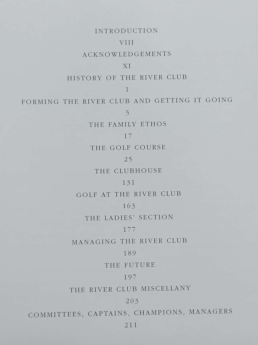 The River Club, 1966-2016: A Celebration of 50 Years
