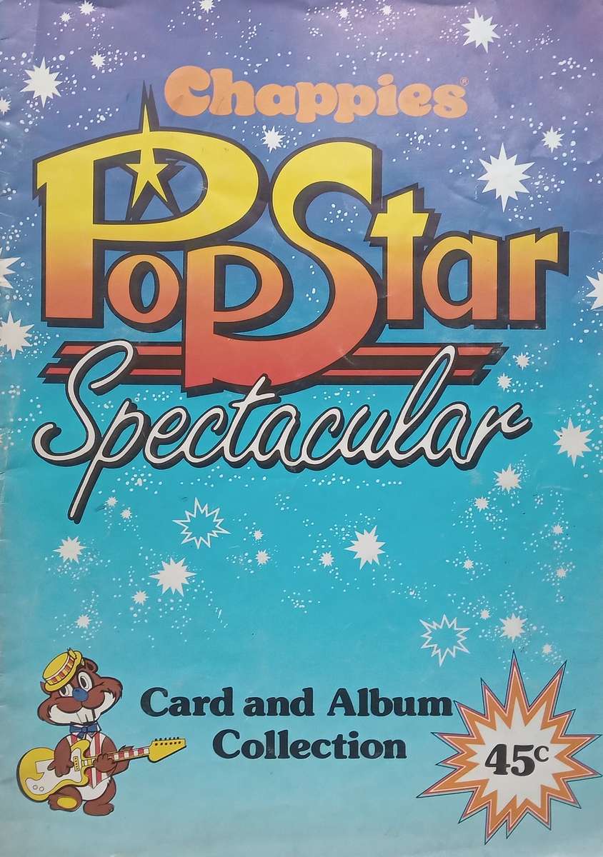Chappies Pop Star Spectacular: Card and Album Collection (Complete)