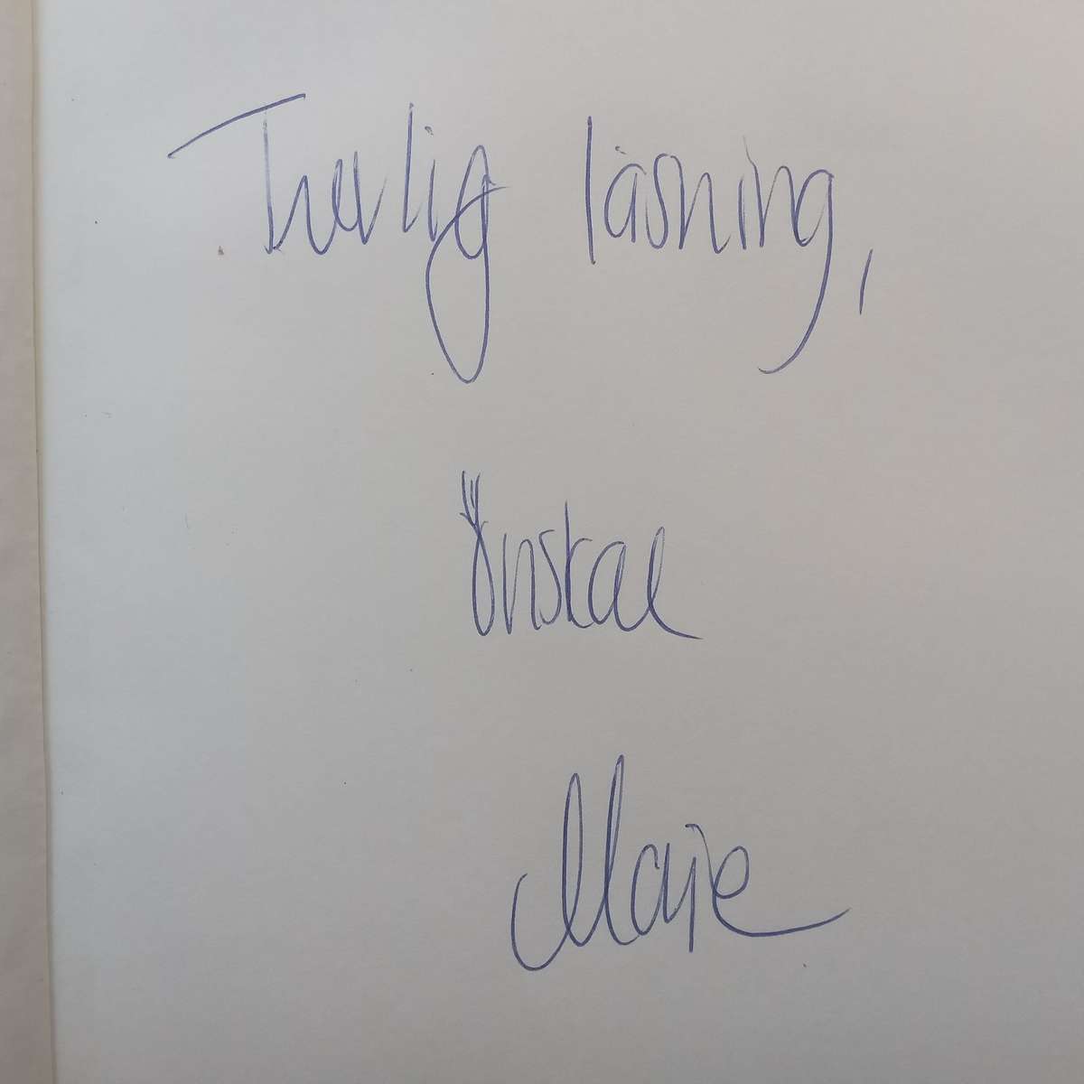 Det Lilla Galleriet I Solen (Swedish, Inscribed by Author) | Marie Sammeli