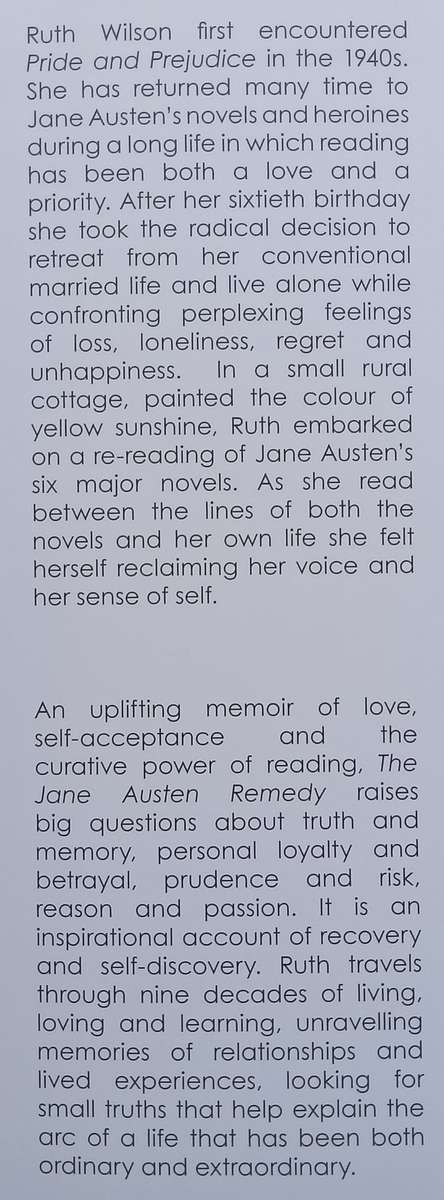 The Jane Austen Remedy: An Empowering Memoir of a Life Reclaimed Through Reading | Ruth Wilson