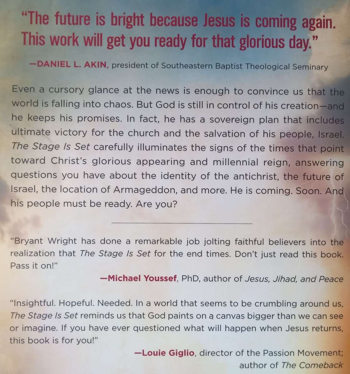 The Stage is Set: Israel, The End Times, and Christs Ultimate Victory | Bryant Wright