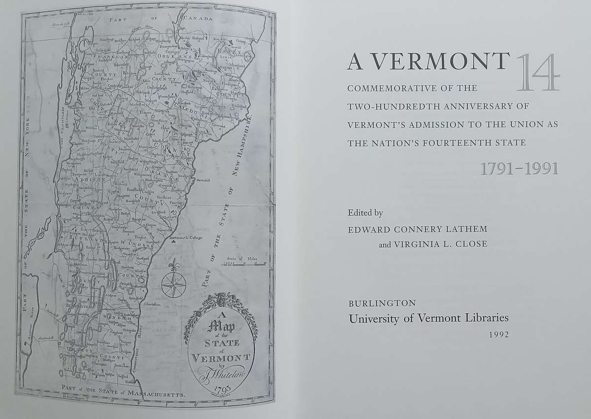 A Vermont 14 (Limited Edition) | Edward Connery Lathem & Virginia L. Close (Eds.)
