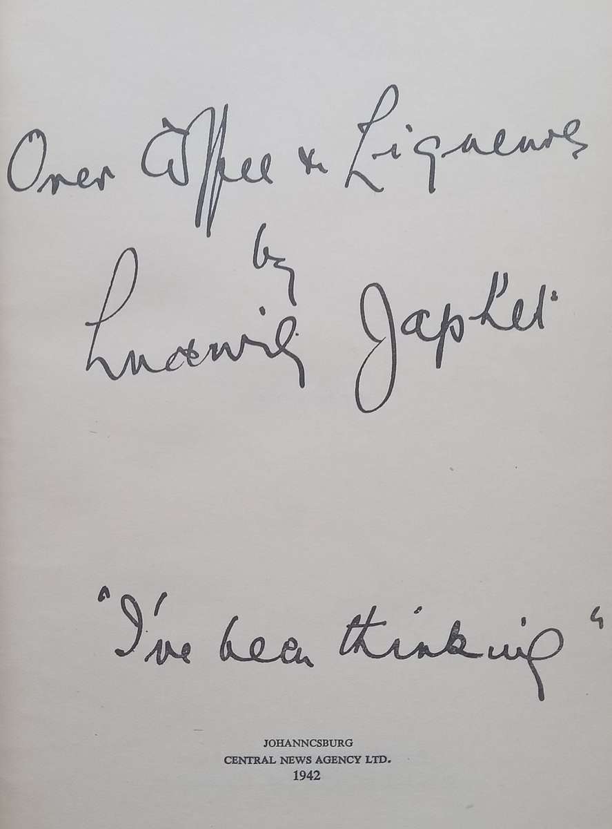 Over Coffee and Liqueurs | Ludwig Japhet