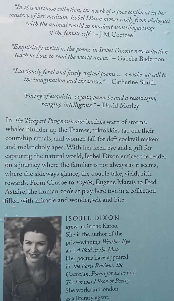 The Tempest Procrastinator (Inscribed by Author) | Isobel Dixon
