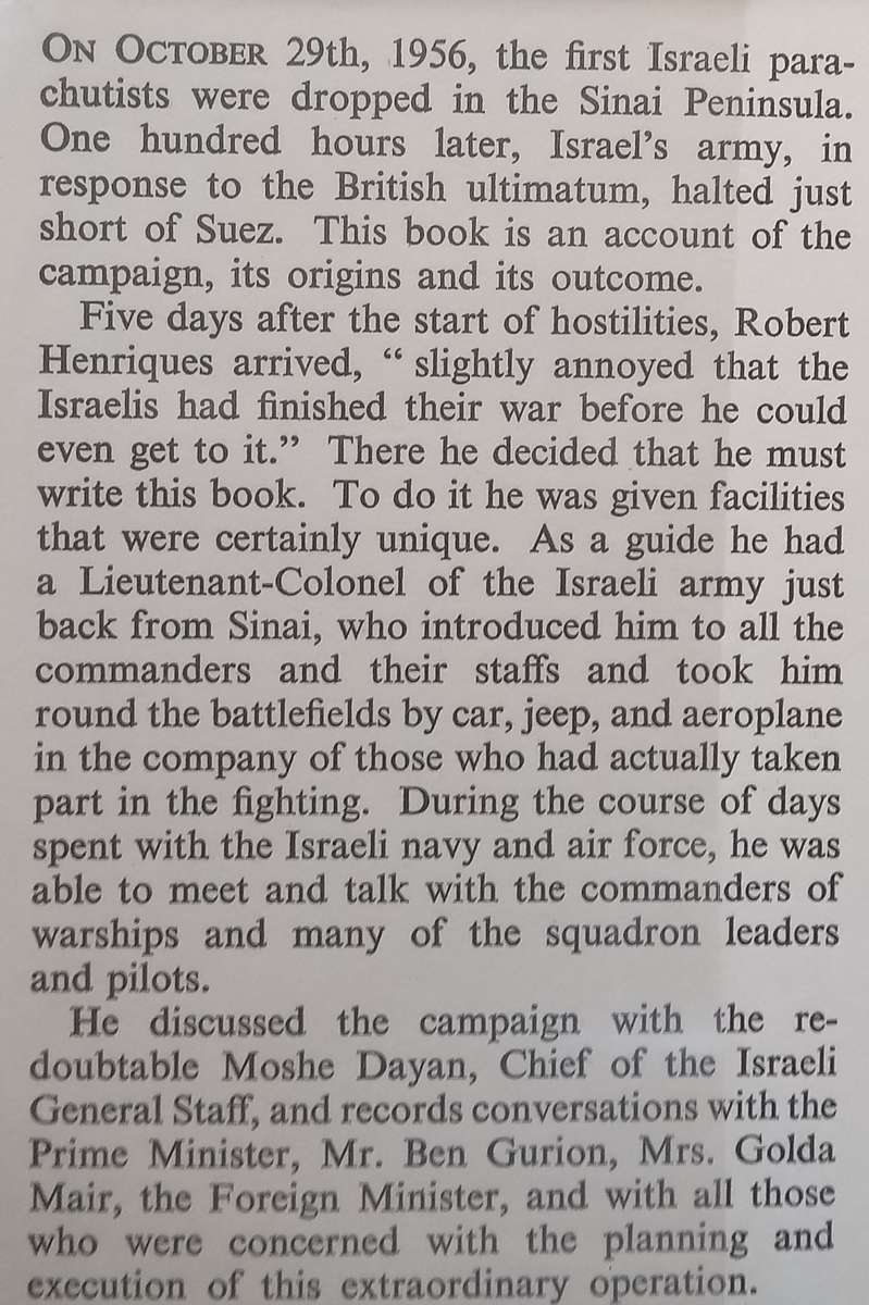 100 Hours to Suez: An Account of Israels Campaign in the Sinai Peninsula | Robert Henriques