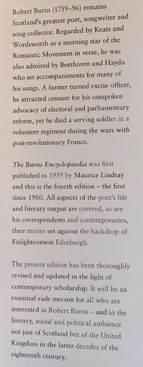 Maurice Lindsays The Burns Encyclopaedia | David Purdie, et al. (Ed.)