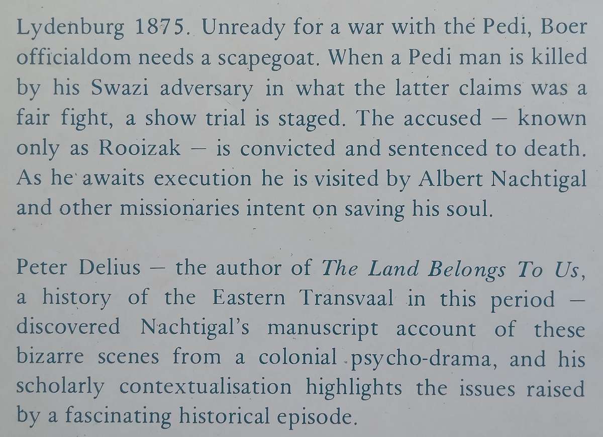 The Conversion: Death Cell Conversations of Rooizak and the Missionaries, Lydenburg 1875 | ...