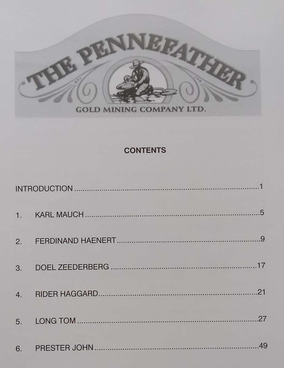 Thars Gold in Them Thar Hills: Haenertsburg, 1887-1907 | Louis Changuion
