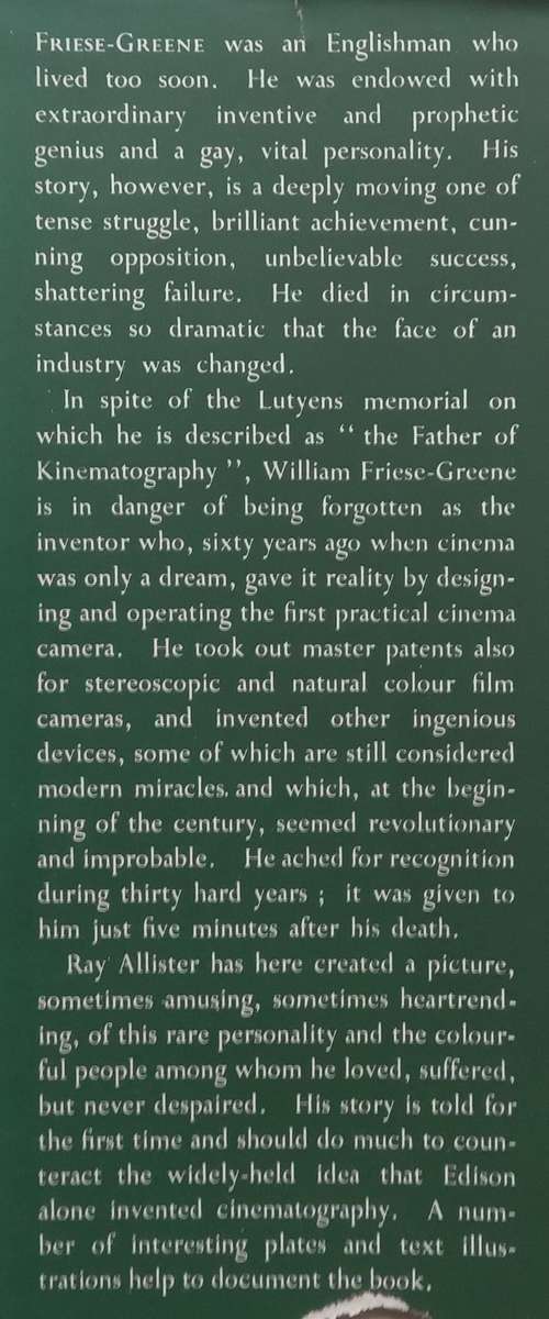 Friese-Greene: Close-Up of an Inventor | Ray Allister