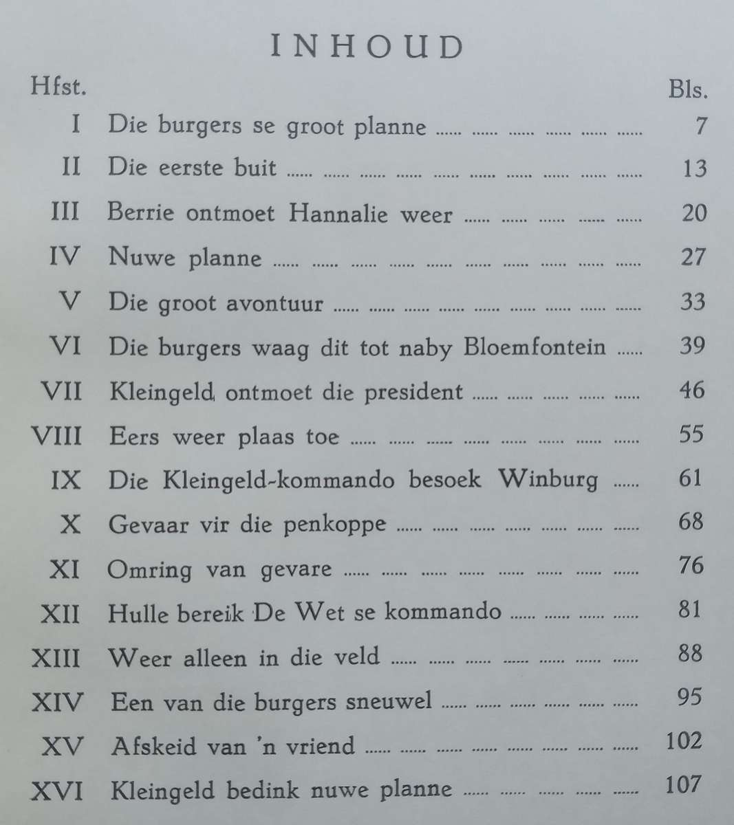 Burgers van die Kleingeld-Kommando (Afrikaans) | Mikro