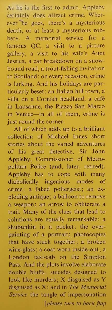 The Appleby File | Michael Innes