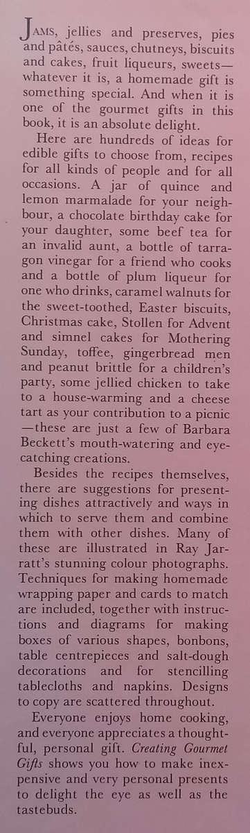 Creating Gourmet Gifts | Barbara Beckett