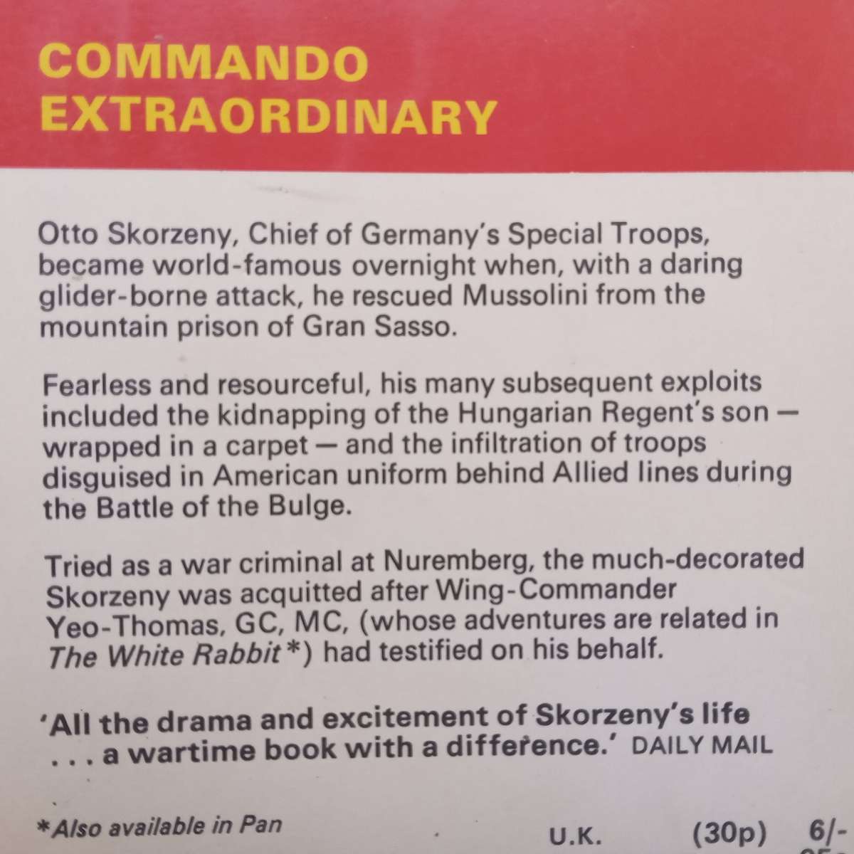 Commando Extraordinary | Charles Foley