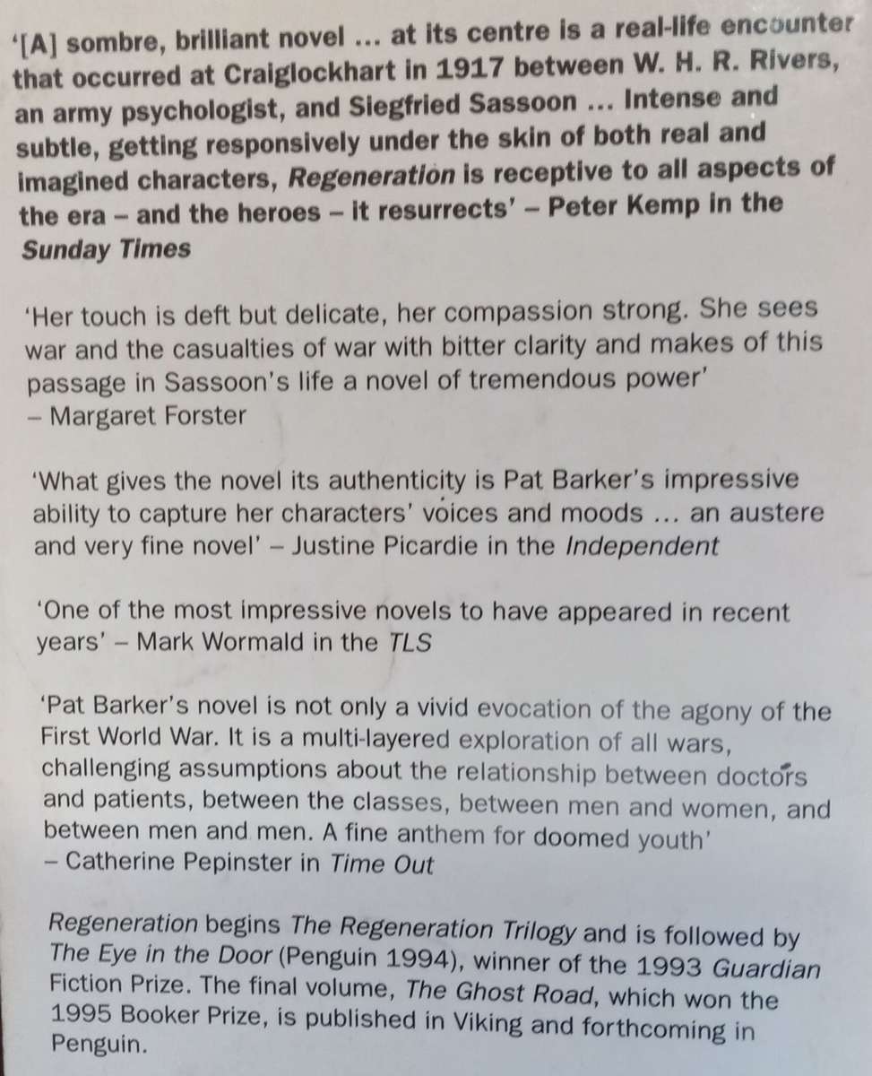Regeneration | Pat Barker