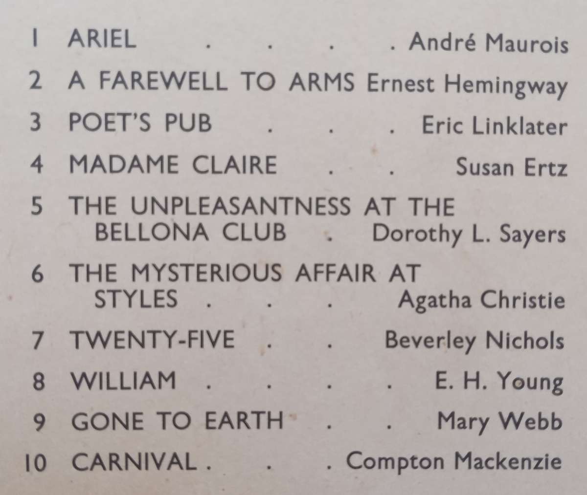 The First 10 Penguins: Facsimile Reprints, 10 Vols. In Box | Various Authors