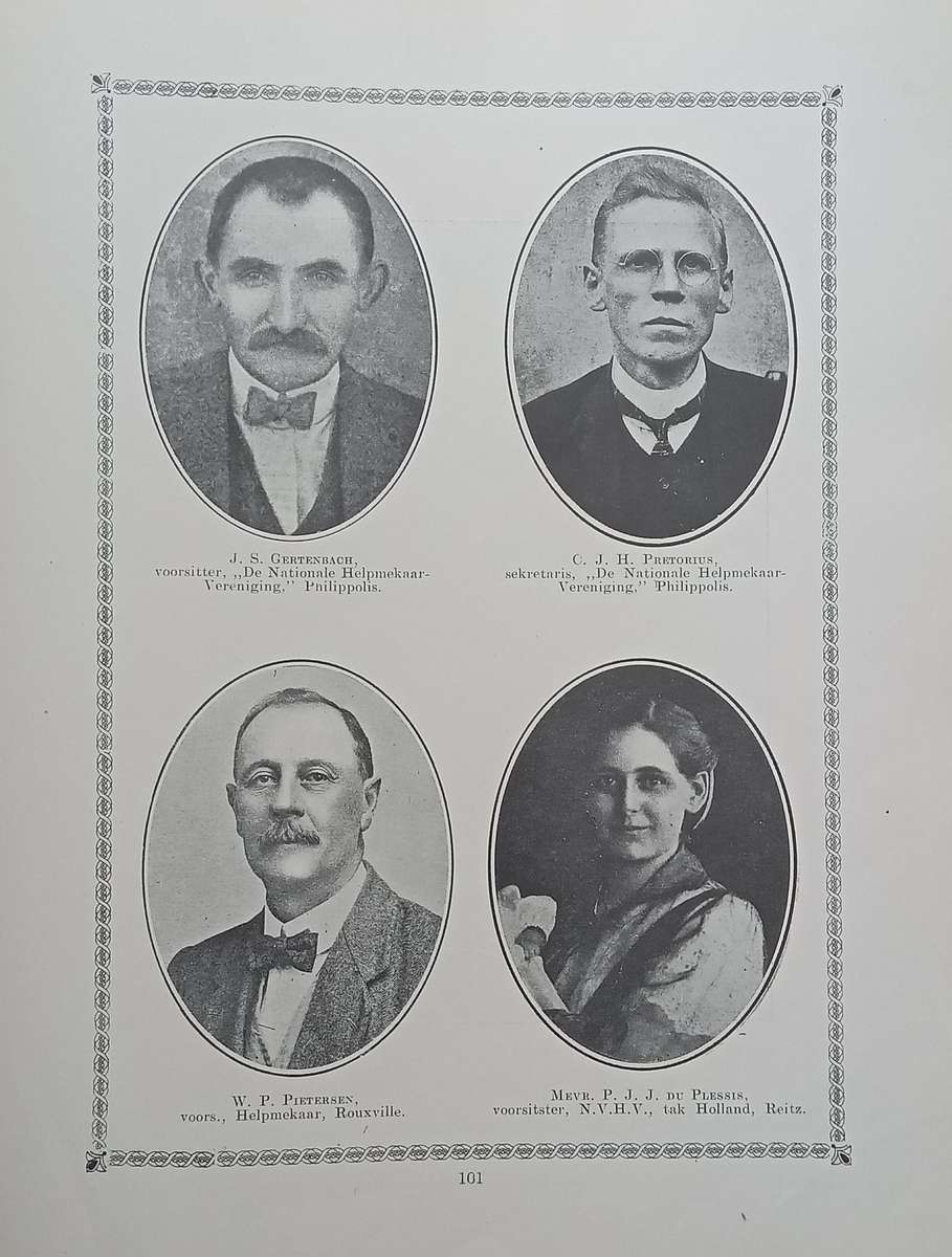 Helpmekaar Gedenkboek (Early Afrikaans, Published 1918)