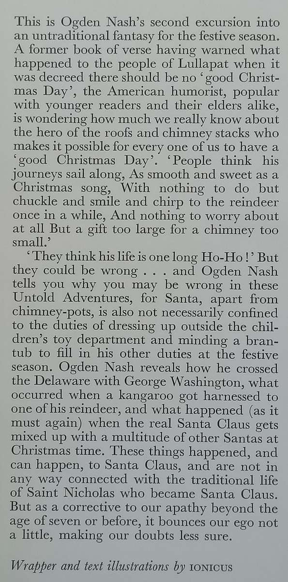The Untold Adventures of Santa Claus | Ogden Nash
