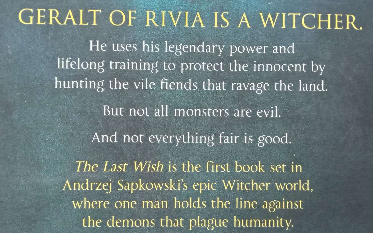 The Witcher: The Last Wish | Andrzej Sapkowski