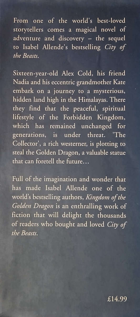 Kingdom of the Golden Dragon | Isabel Allende