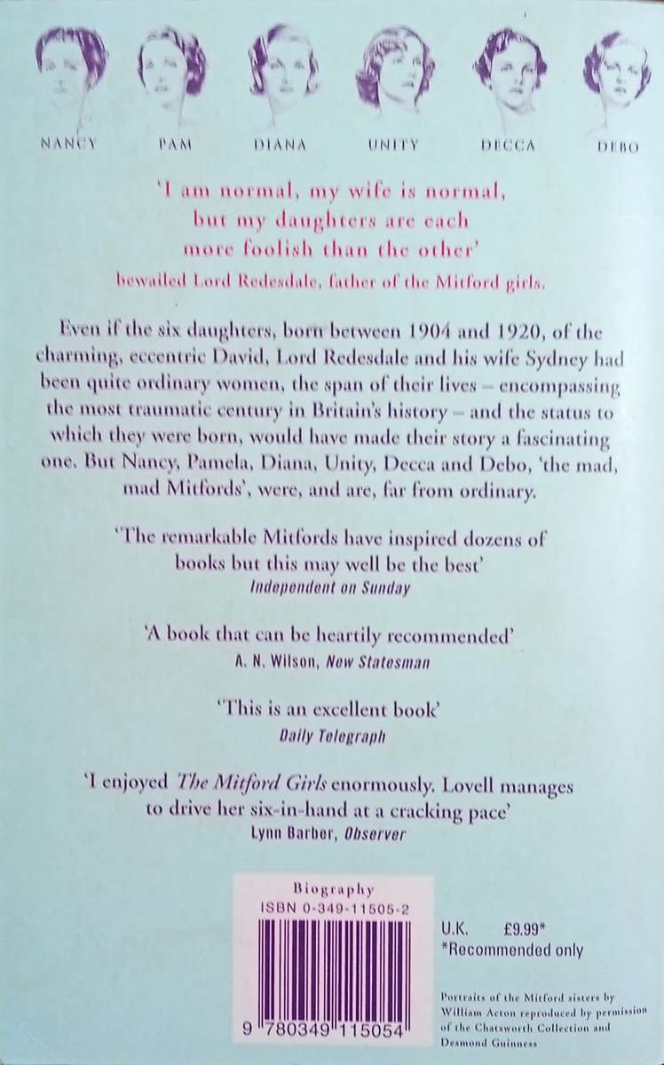 The Mitford Girls: The Biography of an Extraordinary Family | Mary S. Lovell