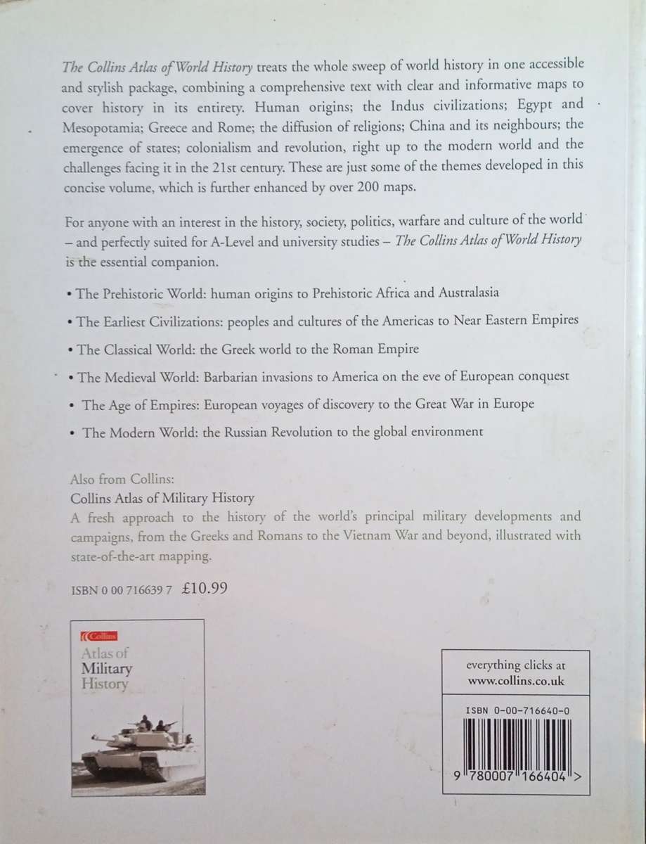 Collins Atlas Of World History