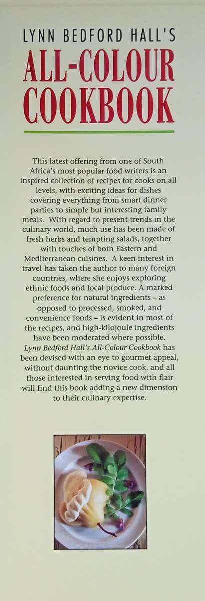 All-Colour Cookbook: A New Collection of Enticing Recipes for South African Cooks | Lynn Bedford ...