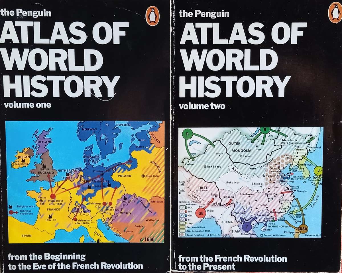 The Penguin Atlas of World History Volumes 1 and 2: From the Beginning to the Eve of the French R...