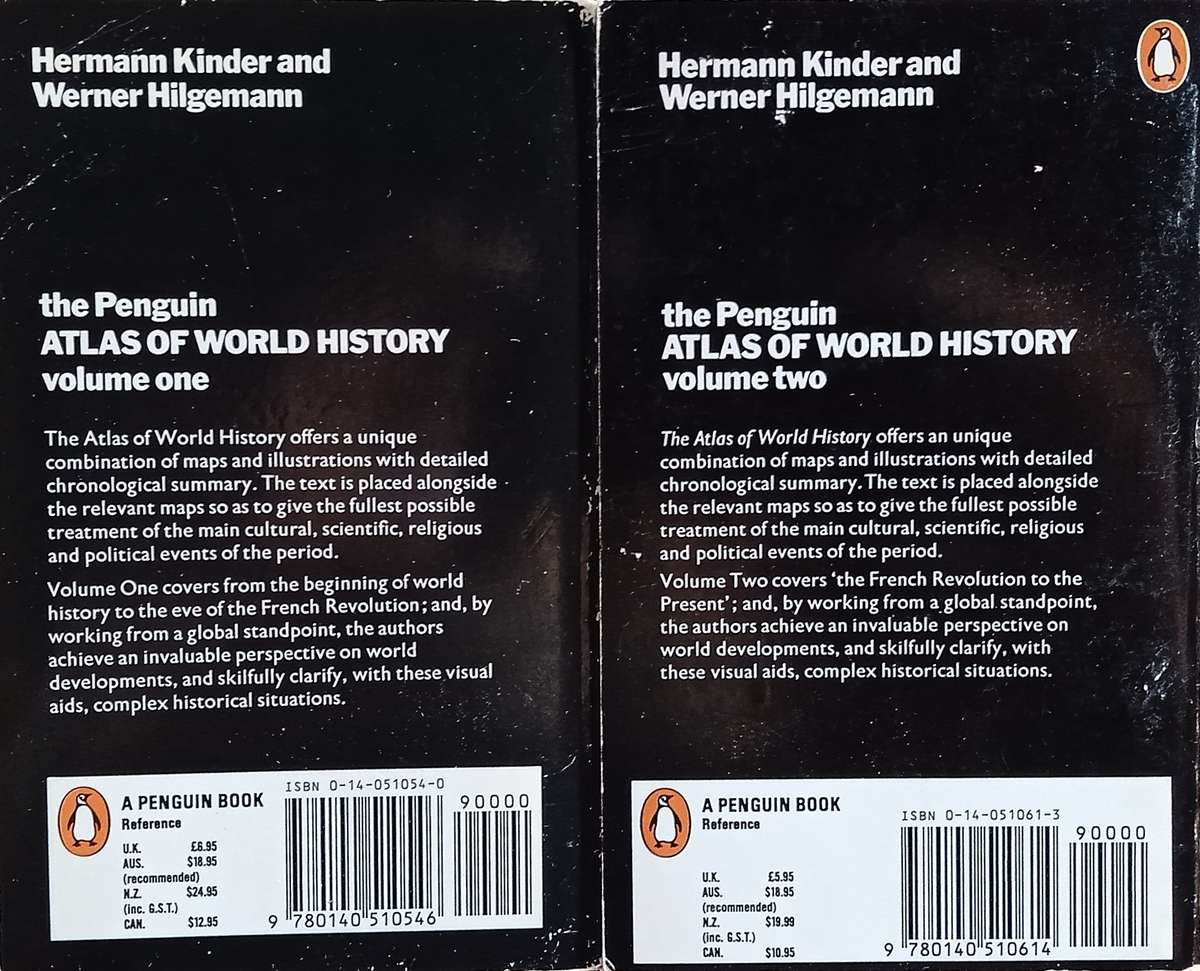 The Penguin Atlas of World History Volumes 1 and 2: From the Beginning to the Eve of the French R...
