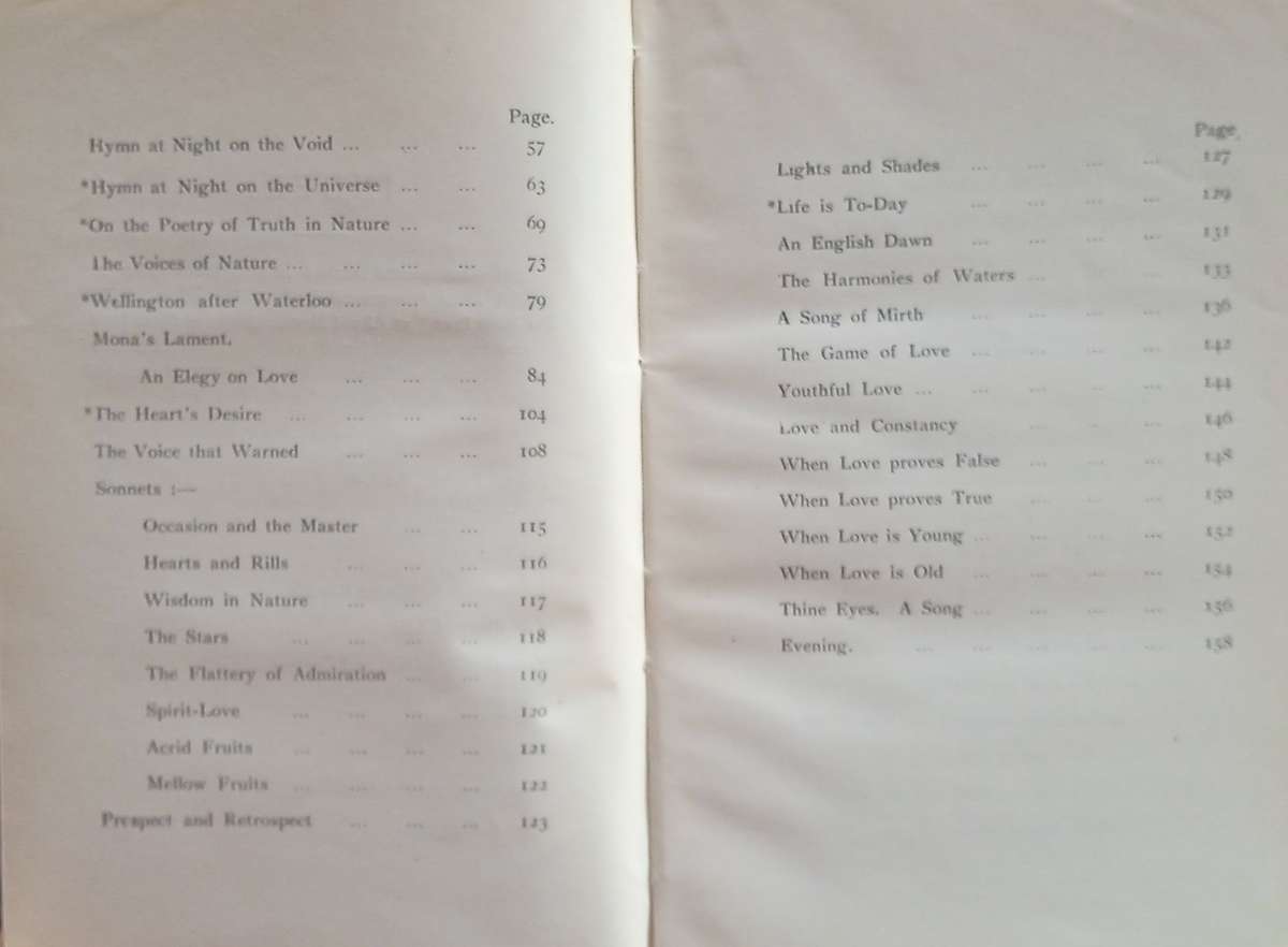 Mona's Lament and Other Poems | By a Cape Colonist (Robert James T. Jefferson)
