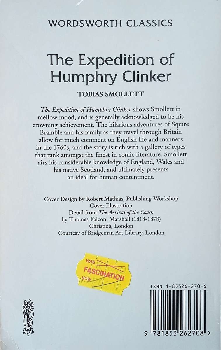 The Expedition of Humphry Clinker | Tobias Smollett